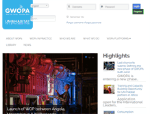 Tablet Screenshot of gwopa.org